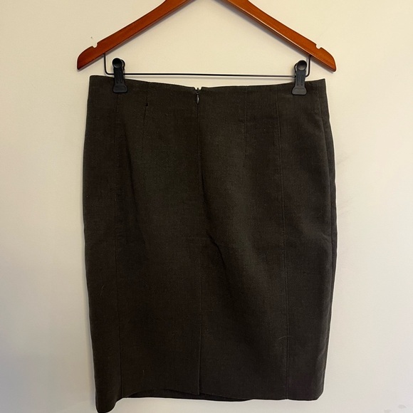 Della Spiga gray Pencil Skirt size 10 - Picture 5 of 5
